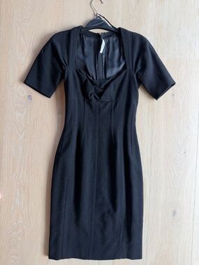 Prada black dress size 38